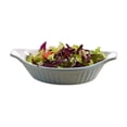 thumbnail image 1 of Cheese Baked Rice Baking Tray Rectangular Double Ear Ceramic Oven Baking Utensils, 23 * 10 * 4.4cm, 1 of 4