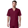 thumbnail image 1 of Maevn Uniformes Haut de Blouse Médicale à Col en V en Maille pour Hommes, 1 of 2