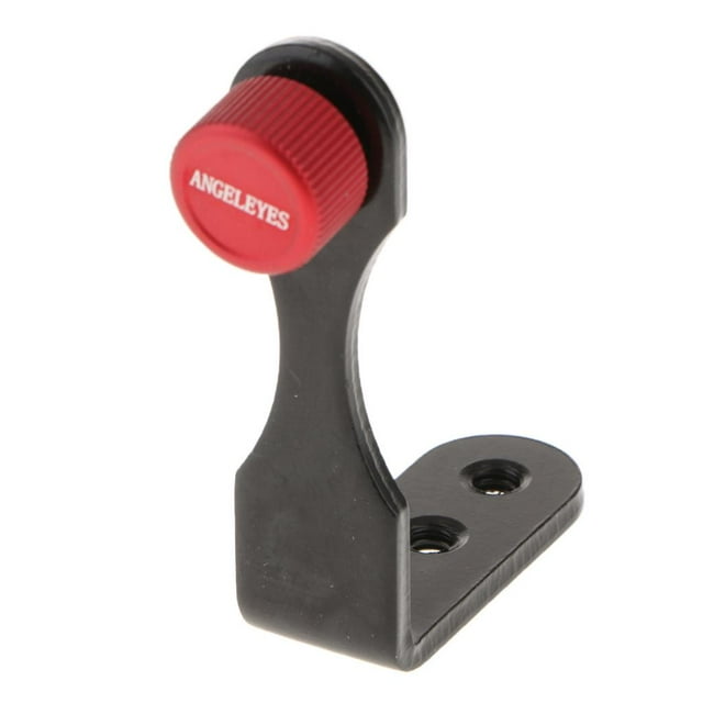 Milaget Binoculars L Bracket Tripod Adapter for Mount Holder 1/4" Screw Red