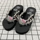 thumbnail image 2 of Sanrio Y2k Hello Kitty - Sandalias tipo chanclas suaves para playa, zapatos tipo chanclas para mujer, lindas zapatillas casuales de plataforma alta, zapatillas de verano para mujer, 2 of 5