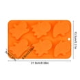 thumbnail image 3 of Halloween Decorations Halloween Silicone Baking With & Shapes Diy Gummy Candy Chocolate For Holiday Making Biscuit Moulds Utility Home Decor, 3 of 5