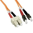 thumbnail image 1 of SANOXY Cables and Adapters; 2m SC/ST Duplex 50/125 Multimode OM2 Fiber Optic Cable, 1 of 1