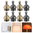 thumbnail image 3 of 8pcs Lamp Finial Electroplating Lampshade Holder Chic Light Knob Accessory, 3 of 9