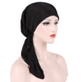 thumbnail image 2 of Yoyauz Head Wraps for Black Women Turban Headwraps Stretchy African Hair Wraps Jersey Head Scarf Tie Headbands, 2 of 6