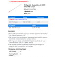 thumbnail image 2 of Oil Dipstick - Compatible with 2009 - 2012 GMC Canyon - AC Delco, 2 of 2