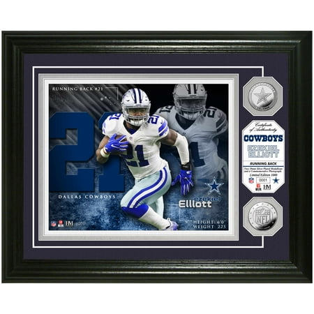 - Ezekiel Elliott Dallas Cowboys Highland Mint 13