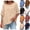 Black, variant on pstuiky Womens Tops Casual Fashion Long Sleeve Solid Color Fashion Clothing Formal Loose Fit Crew Neck Spring Tops Womens Blouses