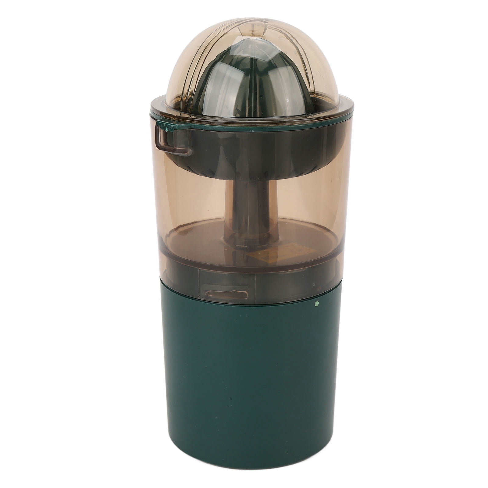 Riousery Portable Mini Electric Citrus Juicer Machine 300ML / 10.14 fl oz USB Rechargeable Fruit Squeezer with Press Juicing Head 20W Green
