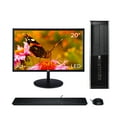 thumbnail image 1 of HP Compaq 8300 SFF Ordinateur PC, 3.20 GHz @ Intel i5 3470, 8 Go DDR3 RAM, 128 Go SSD Disque Dur, Moniteur 20 Pouces, Windows 10 Professionnel 64 Bits Remis à Neuf, 1 of 3