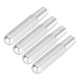 thumbnail image 5 of 4 piezas de 9,5 mm de aleación de aluminio para cerradura de puerta interior de coche, cubierta de perilla compatible con Mercedes Benz (plata), 5 of 10