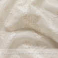thumbnail image 2 of Boho Lace Curtains 2 Panels 45 Inches -cute Vintage Victorian Sheer Panel Drape French Country Floral Pattern & Tassel Light Filtering Privacy For Bedroom Dining Living Room Beige W52x L45, 2 of 6