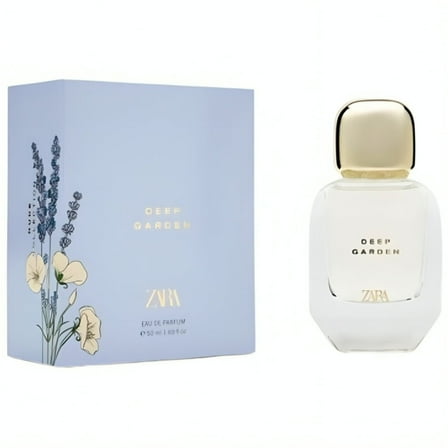 Zara Deep Garden Women Perfume Fresh & Radiant Scent with Pear Tuberose & Tonka Bean Eau de Parfum EDP 50ml (1.7 fl. oz.)