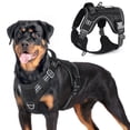 thumbnail image 1 of Arnés táctico Rabbitgoo para perros grandes, negro, talla L, 1 of 8