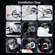 thumbnail image 3 of Lente de Proyector Bixenón YUFANYA 2.5 Pulgadas Negro con Haz Alto y Bajo para Coche, 3 of 6