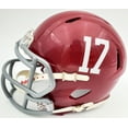 thumbnail image 4 of Devonta Smith Autographed Alabama Crimson Tide Speed Mini Helmet Beckett BAS 189551, 4 of 5