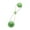 Green, variant on Nebwoak Aggressive Chewers Dog Toys - TPR Teething Toy for Puppies & Adults, Interactive Tug-of-War/Fetch Toy, 15.7Inch Durable Non-Toxic Dog Toy for Boredom Relief