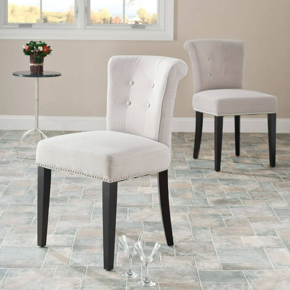 Safavieh Sinclaire Side Chairs with Nailheads, Set of 2