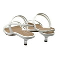 thumbnail image 2 of Alfani Womens Paulina Open Toe Ankle Strap Kitten Heels, 2 of 6