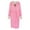 Pink, variant on Lindreshi Robes for Women Plus Size 5X Unisex Winter Women Lengthened Plush Shawl Bathrobe Long Sleeve Robe Hooded Coat
