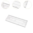 thumbnail image 6 of LeeQinersw Keyboard Shell Case Replacement Wear Resistant DIY Component Practical Compact Easy to Use Accessories Professional for GH60 White, 6 of 9