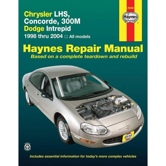 Chrysler LHS, Concorde, 300M & Dodge Intrepid (98-04) Haynes Repair Manual ^