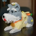 thumbnail image 3 of SKQIT Bulldog Building Blocks - Cute Animal Dog - Mini Blocks (954Pcs), 3 of 17