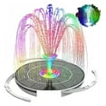 thumbnail image 1 of 12W Powerful Solar Fountain Pump, Solar Water Fountain With 12 Double-Layer Nozzles Outdoor Solar Fountain For Pond Pool ,Multi-Install Methods, 1 of 6