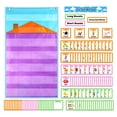 thumbnail image 1 of Tarjeta De Gráfico De Bolsillo Familiar De Palabras, Gráfico De Bolsillo De Palabras En Inglés Con 154 Tarjetas Para El Hogar, Aula, Guardería Serendint FN002543-00, 1 of 6