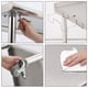 thumbnail image 5 of Yeshouse Mesa de acero inoxidable para preparación y trabajo con protector contra salpicaduras, mesa de cocina resistente con estante inferior ajustable y patas para restaurantes, hogares y hoteles, 5 of 6