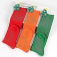 thumbnail image 2 of New Autumn And Winter Children's Christmas Socks, Cute Plush Doll Socks, Over-the-knee Socks, Striped Socks, Cartoon Doll Socks, 2 of 5