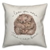 Creative Products Love Bear 18x18 Spun Poly Pillow