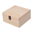 thumbnail image 4 of Contenedor de almacenamiento portátil de forma cuadrada de madera, adorable y práctico. madera 195x195x10cm, 4 of 9