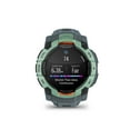 thumbnail image 4 of Garmin Instinct 3 AMOLED Smartwatch 50 mm - Rugged Militart Spec 810, Compass, Barometric Altimeter | Neo tropic with twilight silicone band, 4 of 5