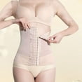 thumbnail image 2 of iHPH7 Waist Shaper Shapewear for Women Waist Trainer for Women Fajas Postparto Para Mujer Postpartum Shapewear Fajas Moldeadoras De Cintura y Abdomen Waist Cinchers Beige XXL, 2 of 9