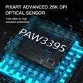 thumbnail image 6 of Darmoshark N3 Wireless Gaming Mouse,Tri-Mode 2.4G/USB-C/Bluetooth Mouse Up to 26KDPI,PAW3395 optical sensor Lightweight 63g,7 programmable button 500MAh Battery Life,Computer Mouse for Laptop,PC,Mac, 6 of 6