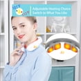 thumbnail image 4 of HEZHENG Neck Massager with Heat for Neck Pain Relief, Super Light Electric Neck Relax Massager for Neck Tension Relief  6 Modes 16 Intensities 2 Heating, Gift for Women and Men, 4 of 6