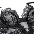 thumbnail image 2 of Mono cómodo y transpirable con sujetador de pecho pequeño, ropa interior fina de encaje sexy para mujer, mono, 2 of 5
