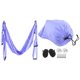 thumbnail image 1 of Hamaca de yoga ultraligera Hamaca de columpio de yoga antigravedad Accesorios de fitness para el hogar Azul Púrpura, 1 of 14