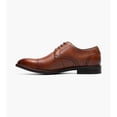thumbnail image 6 of Stacy Adams Bailey Cap Toe Oxford Rich Leather Shoes Brandy 25750-226, 6 of 8