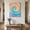 Multi, variant on Ships Next Day Canvas Wall Art 8"x8", Colorful Tie Dye Wood Framed Canvas Print Painting, Rainbow Ombre Abstract Pattern Art Ready to Hang Small Picture Wall Decor for Home Bathroom Nursery Kitchen