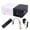 Black and White, variant on NFTIGB Portable Mini Projector 1080P HD Home Theater Outdoor Movie LCD Screen 24-60 inches 12 cm / 4.72 in US Plug Blue