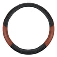 thumbnail image 1 of Splicing Leather Steering Wheel Cover Nonslip Breathable Without Inner Ring A3, 1 of 1