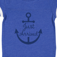thumbnail image 3 of Inktastic Just Arrived Nautical Anchor Gift Baby Boy or Baby Girl Bodysuit, 3 of 4