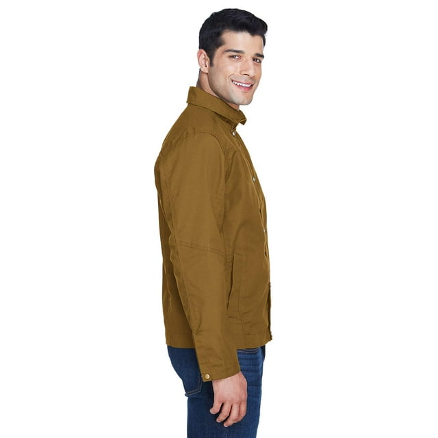 Harriton Veste de Travail en Toile Auxiliaire pour Hommes