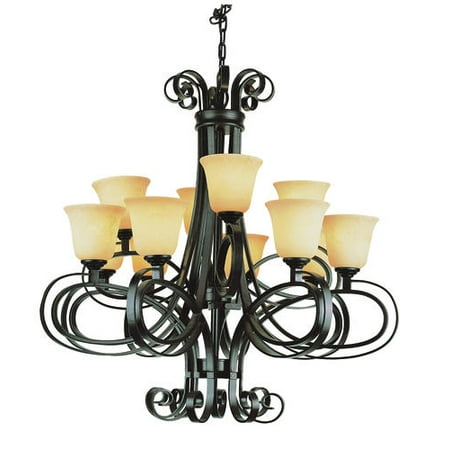Bel Air Lighting Rollie 33 12 Light Dark Bronze Chandelier Bel Air Lighting Rollie 33 12 Light Dark Bronze Chandelier