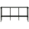 thumbnail image 5 of Evelyn&Zoe Modern/Contemporary 55" Wide Blackened Bronze Console Table, 5 of 7