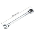 thumbnail image 2 of Unique Bargains 3/8" Ratcheting Combination Wrench SAE 72 Teeth 12 Point Ratchet Box Ended Spanner Tools, Cr-V, 2 of 5