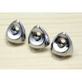 thumbnail image 4 of Shisuyan Stainless Steel Glass Shelf Bracket Silver 8Pcs Triangle Shape, 4 of 8