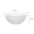 thumbnail image 2 of OUNONA Multifunctional Clear Plastic Basin with Handle for Face Washing and Home Use, 2 of 7