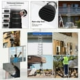 thumbnail image 7 of Telescoping Ladder 16 FT Aluminum Telescopic Extension Ladder, Multi-purpose Collapsible Ladder for RV, Portable Lightweight Attic Ladder for Home or Outdoor Work, with Stabilizer, 7 of 7